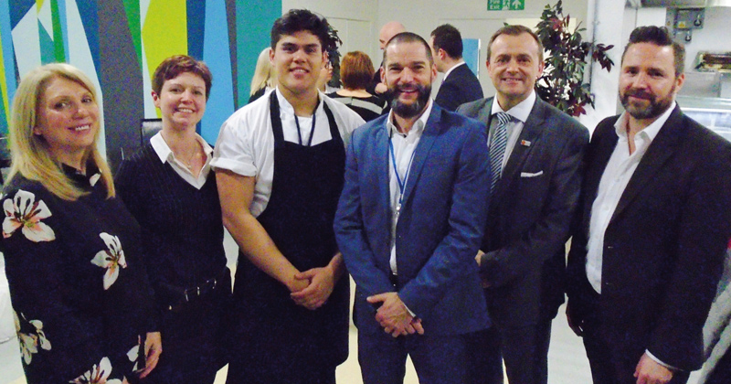 First Dates presenter prepares young offenders for work in the hospitality industry First Dates presenter prepares young offenders for work in the hospitality industry