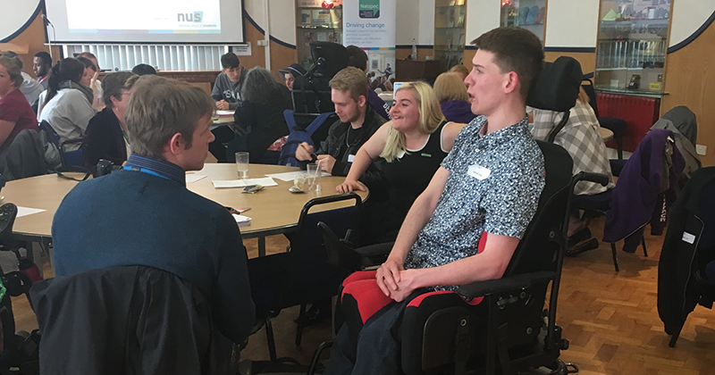 Parliament for disabled students meets for the first time Parliament for disabled students meets for the first time