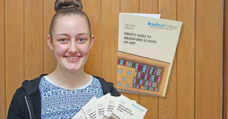College uses student's art project as a learner recruitment tool College uses student's art project as a learner recruitment tool