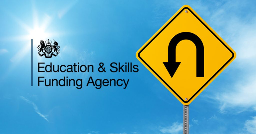 ESFA buckles to pressure on apprenticeship dropout rule