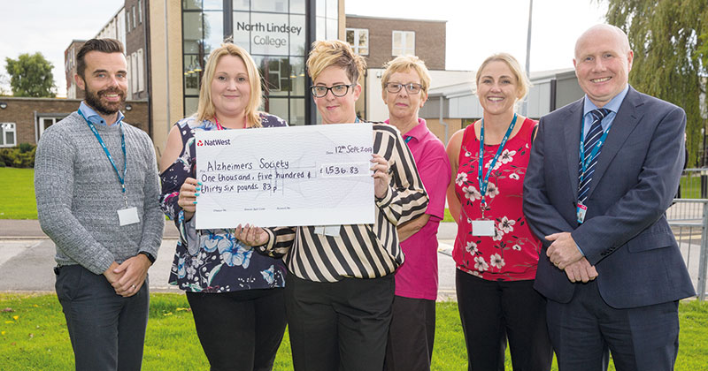 Health and social care team raise over £1500 for Alzheimer's charity Health and social care team raise over £1500 for Alzheimer's charity