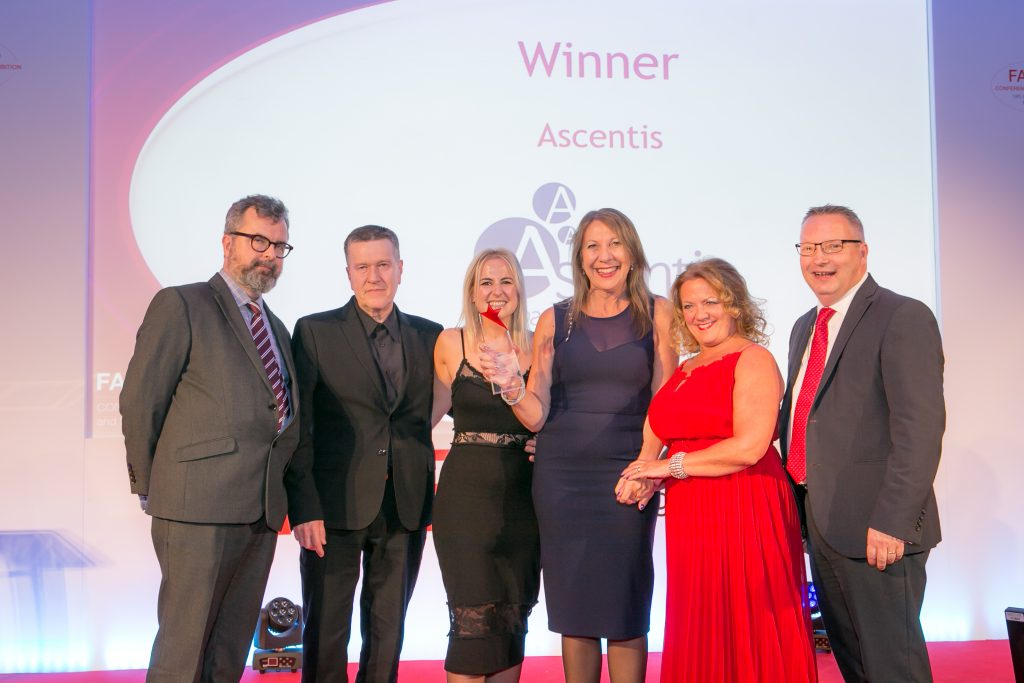 Ascentis named as awarding organisation of the year Ascentis named as awarding organisation of the year
