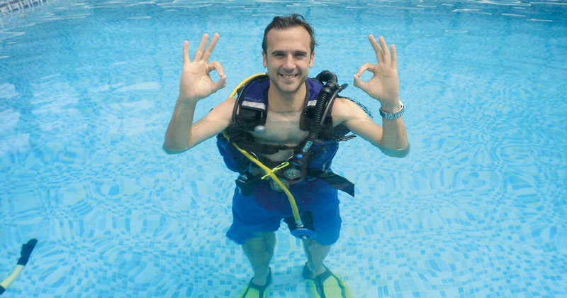 Scuba diving added to college's enrichment offer Scuba diving added to college's enrichment offer