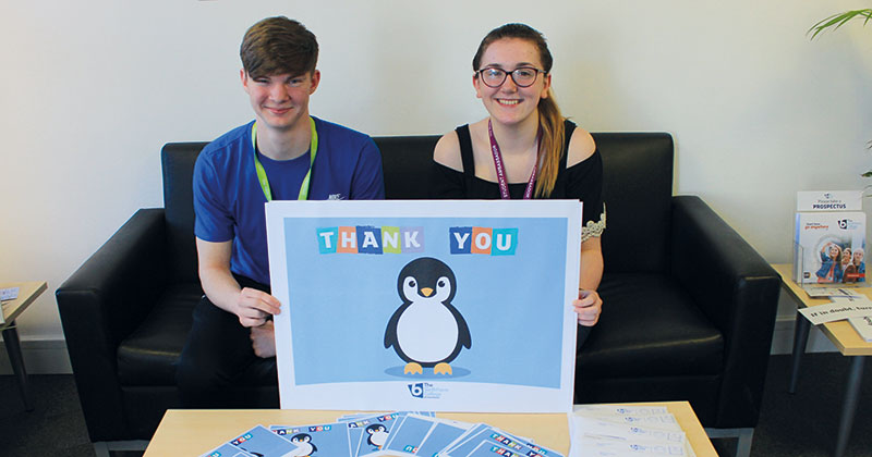 College wellbeing scheme has students thanking their former teachers College wellbeing scheme has students thanking their former teachers