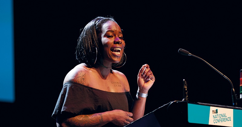 Shakira Martin re-elected as NUS president Shakira Martin re-elected as NUS president