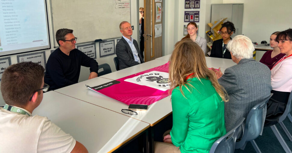 feature mbacc Andy Burnham lord baker students | FE Week