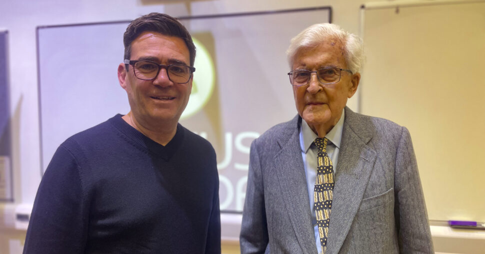feature mbacc Greater Manchester mayor Andy Burnham and Lord Baker | FE Week