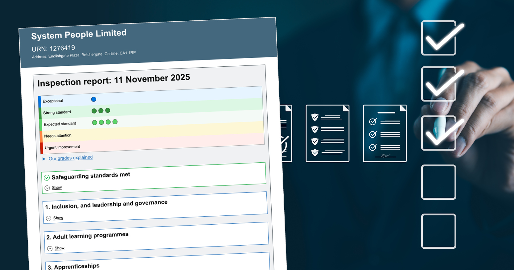 Image for First batch of new-style Ofsted report cards released