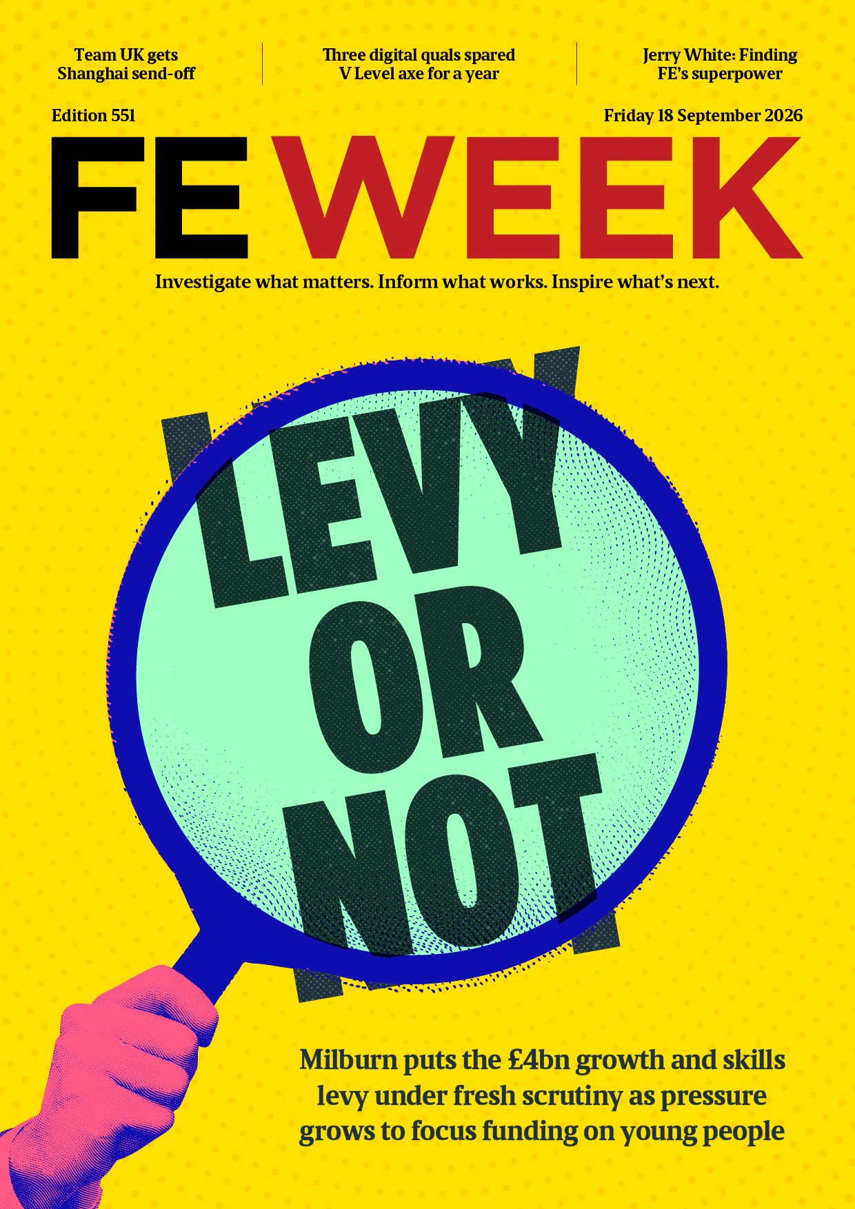 FE Week edition 551